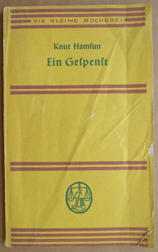 Knut hamsun ein gespenst - knut, "ein