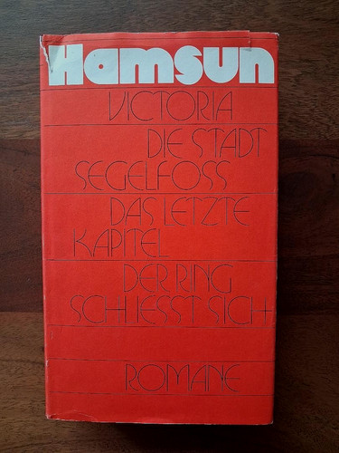 Knut hamsun victoria - hamsun, andere