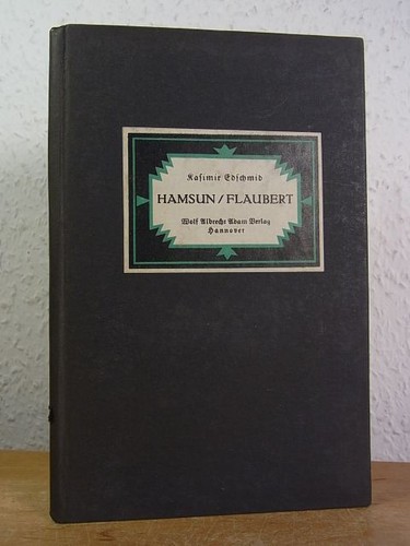 Hamsun flaubert zwei reden - /,