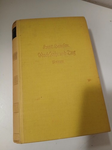 Knut hamsun nach jahr und - knut,