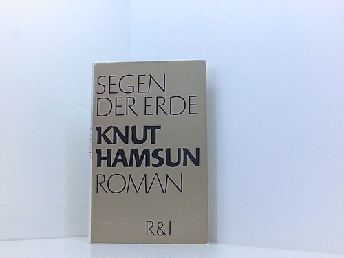 Segen der erde hamsun knut - hamsun,,