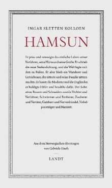 Knut hamsun schwärmer und - knut,