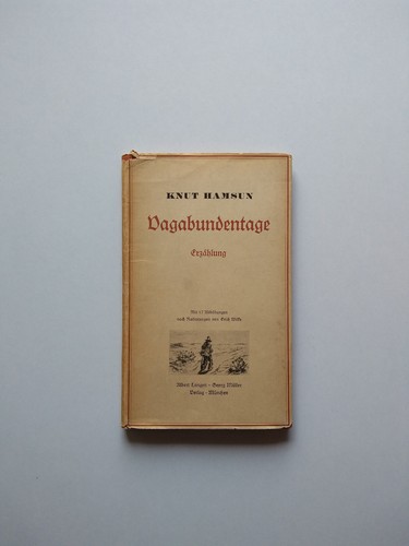 Vagabundentage von knut - von, hamsun
