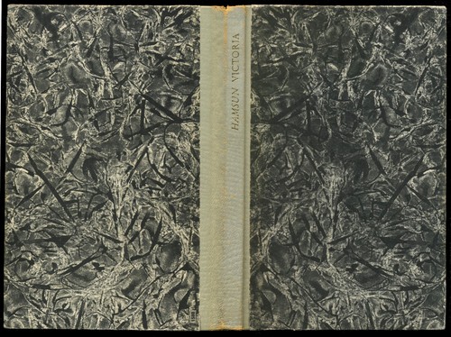 Knut hamsun victoria - knut, –