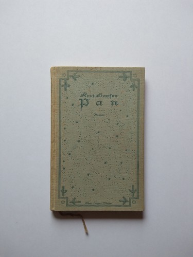 Pan von knut hamsun - von, 1924